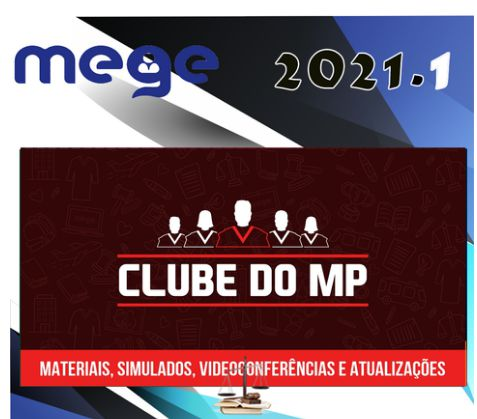Clube do MP - Mege 2021 (Acesso por 1 ano) - MINISTERIO PUBLICO