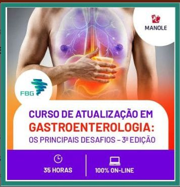 Curso de Gastroenterologia – Manole 2021