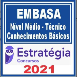 EMBASA (Nível Médio – Conhecimentos Básicos) Estratégia 2021
