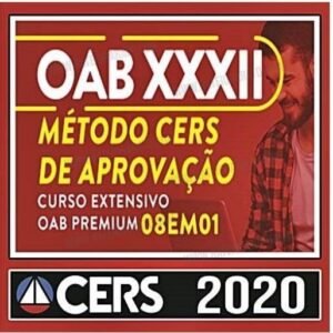 OAB - EXAME NACIONAL XXXII - 2020 - CERS - 8 EM 1 - ADVOGADO