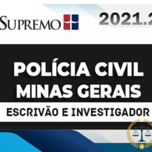 PC MG (Escrivão e Investigador)- Policia Civil de Minas Gerais - Pós Edital- Supremo 2021 - Rateio Pos Edital Supremo PCMG ESCRIVAO INVESTIGADOR Policial PC PMG PosEdital