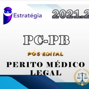 PC-PB - Polícia Civil (Perito Médico Legal) - EST 2021 Pós-Edital ESTRATEGIA  - Pos-Edital- Rateio Policia CIvil PosEdital PCPB Paraiba Policial PC PB Delta