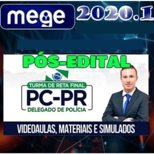 PC PR - DELEGADO - PÓS EDITAL - MEGE - RATEIO PCPR