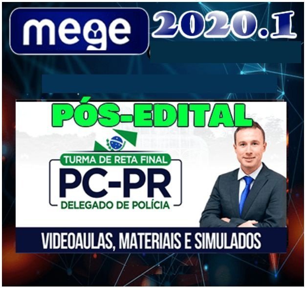 PC PR - DELEGADO - PÓS EDITAL - MEGE - RATEIO PCPR
