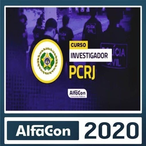 PC RJ - INVESTIGADOR - ALFACON- RATEIO PCRJ POLICIA CIVIL RIO DE JANEIRO