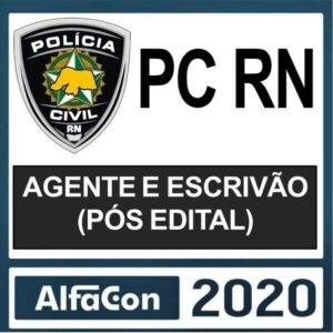 PC RN - AGENTE E ESCRIVAO - ALFACON - POS EDITAL - RATEIO POLICIA CIVIL PCRN POLICIA CIVIL RIO GRANDE DO NORTE