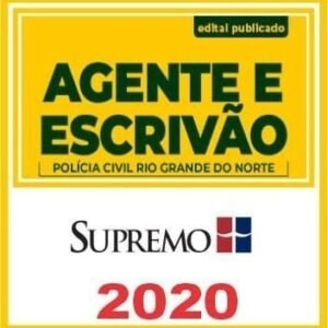 PC RN - AGENTE e ESCRIVÃO - SUPREMO - POS EDITAL - RATEIO PCRN POLICIA CIVIL RIO GRANDE DO NORTE