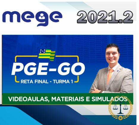 PGE-GO (Procurador do Estado de Goias) - (Pós-Edital) MEGE 2021.2 - RATEIO PGEGO PROCURADOR GOIAS POSEDITAL