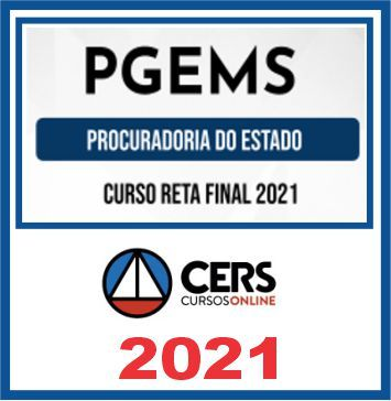 PGE MS (Procurador do Estado) Reta Final – Cers 2021