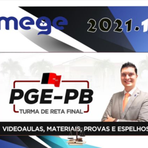 PGE-PB (Procurador do Estado) 1ª e 2ª Fase - Reta FInal - Mege 2021 - RATEIO PGEPB PROCURADORIA