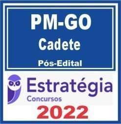 PM GO (Cadete) Pós Edital – Estratégia 2022 - Policia Militar CFO Oficiais PMGO Goiás Policiais