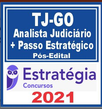 TJ GO (Analista Judiciário + Passo) Pós Edital – Estratégia 2021 - TJGO Tribunal GOias Rateio PosEdital