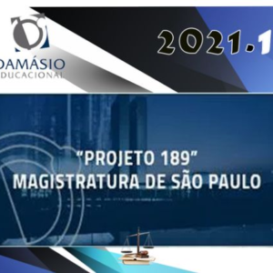 TJ-SP - Tribunal de Justiça de São Paulo - Juiz Substituto - Reta Final - DAMASIO - 2021 - TJSP - RATEIO MAGISTRATURA