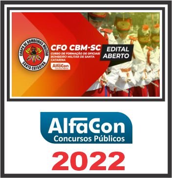 CBM SC (OFICIAL) PÓS EDITAL – ALFACON 2022