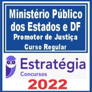 Ministério Público do Estados e DF (Curso Regular) Estratégia 2022