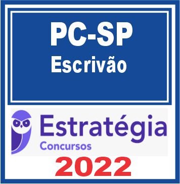 PC SP (Escrivão) Estratégia 2022