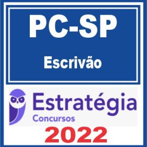 PC SP (Escrivão) Estratégia 2022