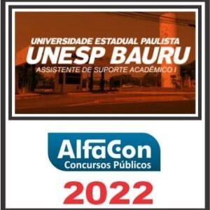 UNESP (ASSISTENTE DE SUPORTE ACADÊMICO I) ALFACON 2022