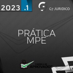 Prática MPE – Ministério Público Estadual [2023] G7