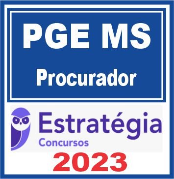 PGE MS (Procurador) Estratégia 2023