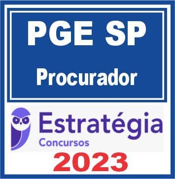 PGE SP (Procurador) Estratégia 2023
