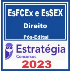 EsFCEx e EsSEX (Direito) Pacote - 2023 (Pós-Edital) - COMPLETO - ESTRATEGIA