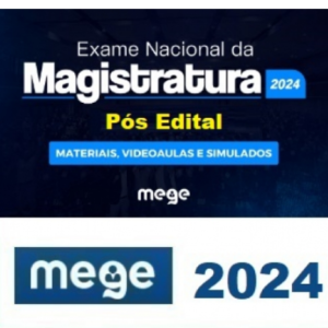 ENAM Turma Ponto a Ponto (Pós-edital) (MEGE 2024) - Rateio Juiz Curso Nacional Magistratura Pos Edital 2024