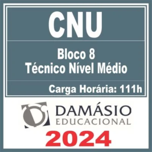 CNU (Bloco 8 – Técnico Nível Médio) Pós Edital – Damásio 2024