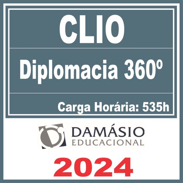CLIO (Diplomacia 360º) Damásio 2024 - Diplomata