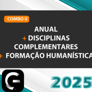 G7 - CARREIRA JURÍDICA - 2025- ANUAL (INTENSIVO I + INTENSIVO II) + DISCIPLINAS COMPLEMENTARES ESTADUAIS + FORMAÇÃO HUMANÍSTICA +LPE- G7 2025- Brinde curso anterior (Edição 2024)