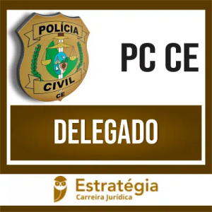 PC CE 2024 – Delegado - (Pacote Teórico) – ESTRATÉGIA -2024 - Rateio Concurso PCCE Ceará Delta Polícia Civil Policial