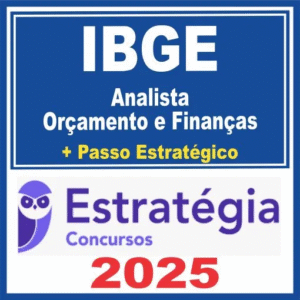 IBGE (Analista – Orçamento e Finanças + Passo) Estratégia 2025