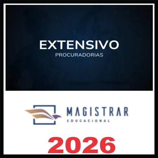 Procuradorias (Extensivo) Magistrar 2026
